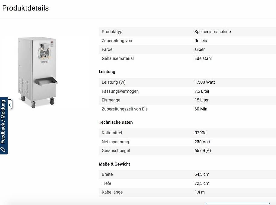 Elettrodomestici da cucina: Glacémaschine – Usato da Küsnacht ZH venduto da AnjaNathalie 4