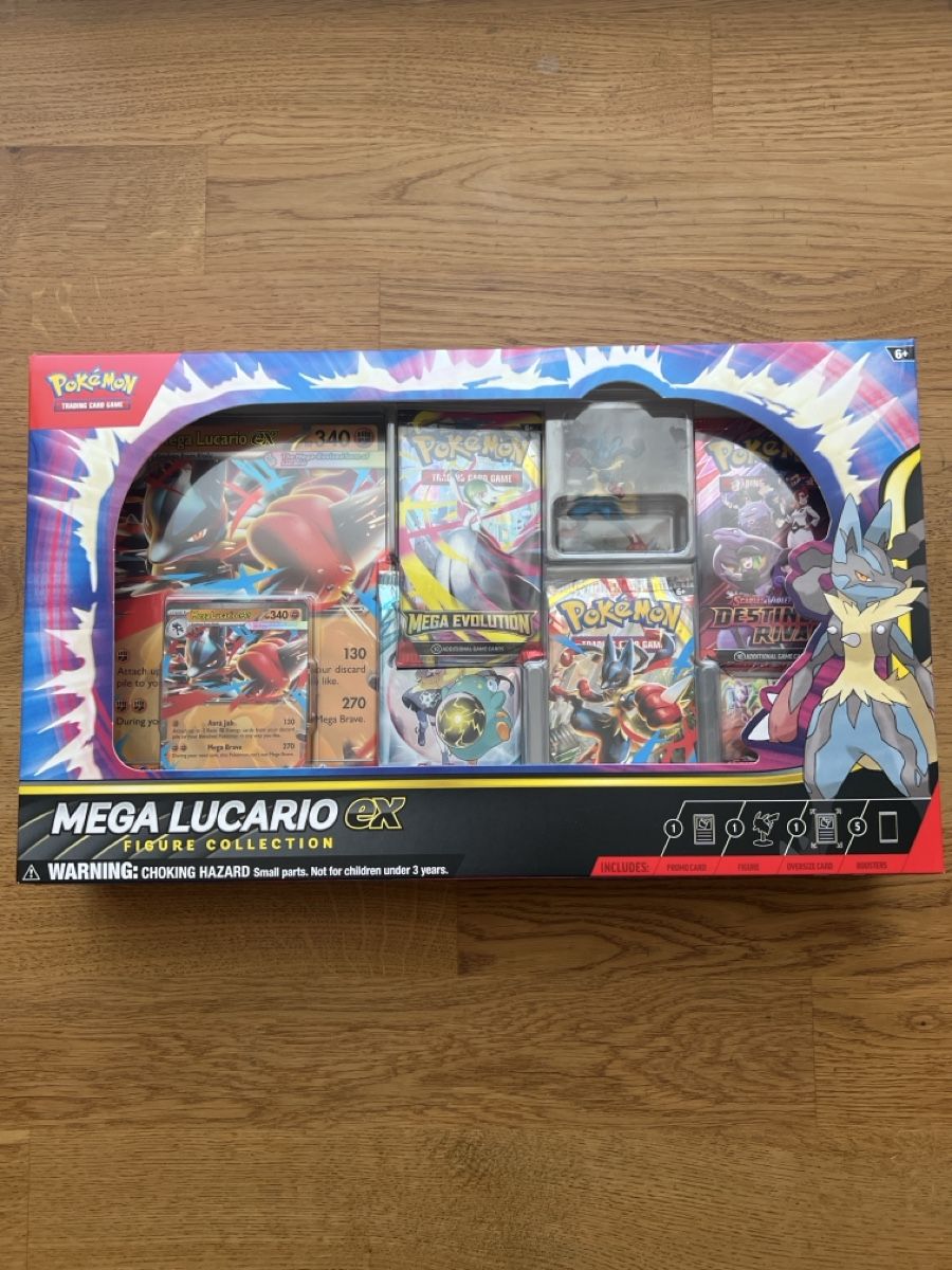 Pokémon Carte collezionabili: Mega Lucario EX figure collection EN – Nuovo e nell'imballaggio originale da Dübendorf venduto da ric_8628