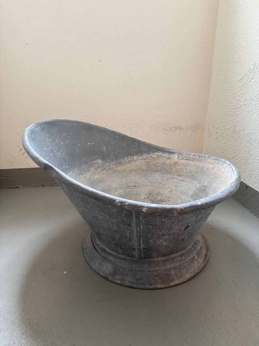 Vasche da bagno: Ovale Sitzbadewanne aus Zink – Usato da Brüttisellen venduto da sinacat1