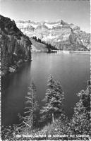 Schwanden, Stausee Garichte mit Glärnisch