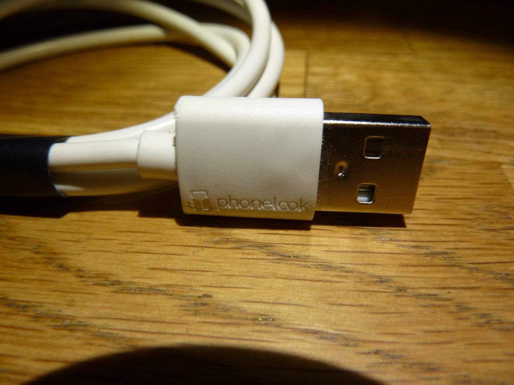 Apple Cavi: Apple iPhone Lightning Kabel USB (1 m) - PhoneLook - Weiss – Usato da Hochfelden venduto da swissice 2