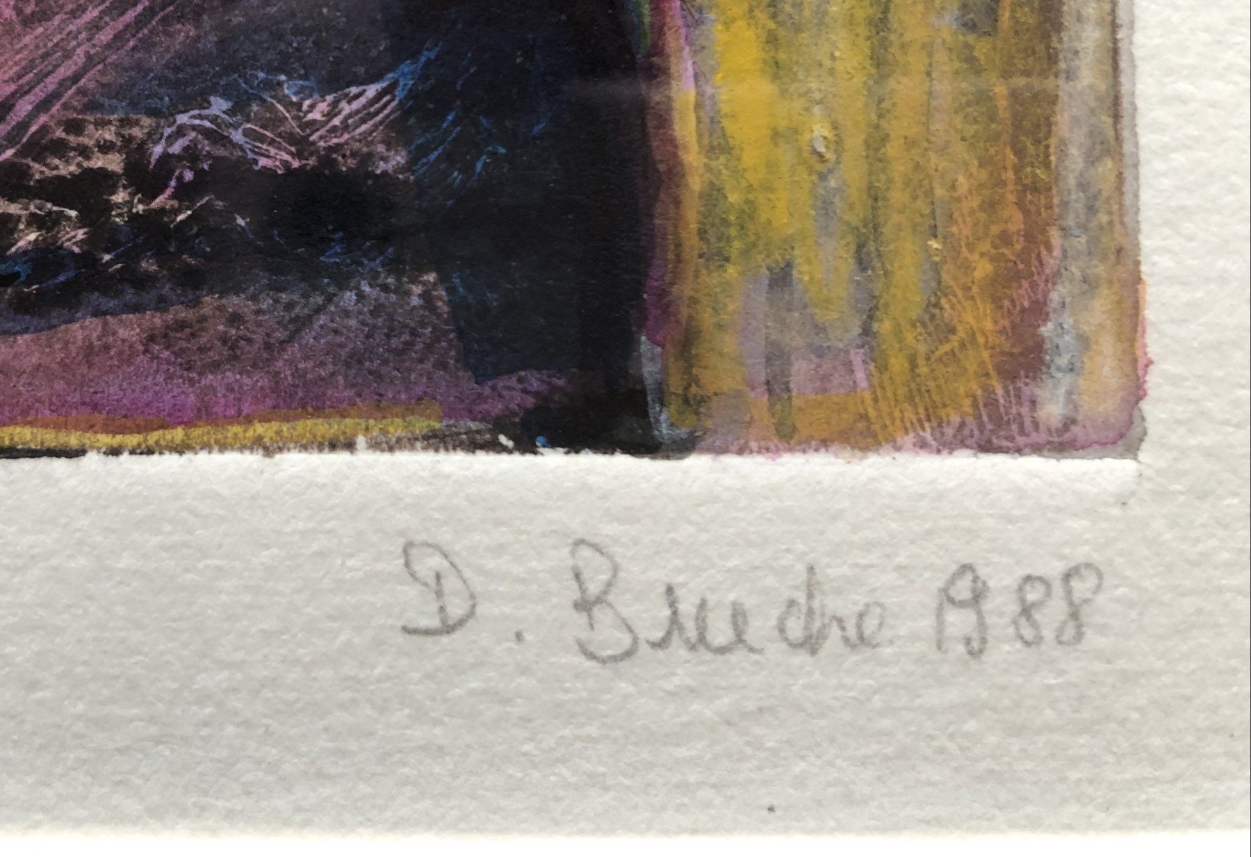 Dipinti: D.Bueche - R.Aqua - "Wurzelwasser" – Usato da Schaffhausen venduto da durruti 4