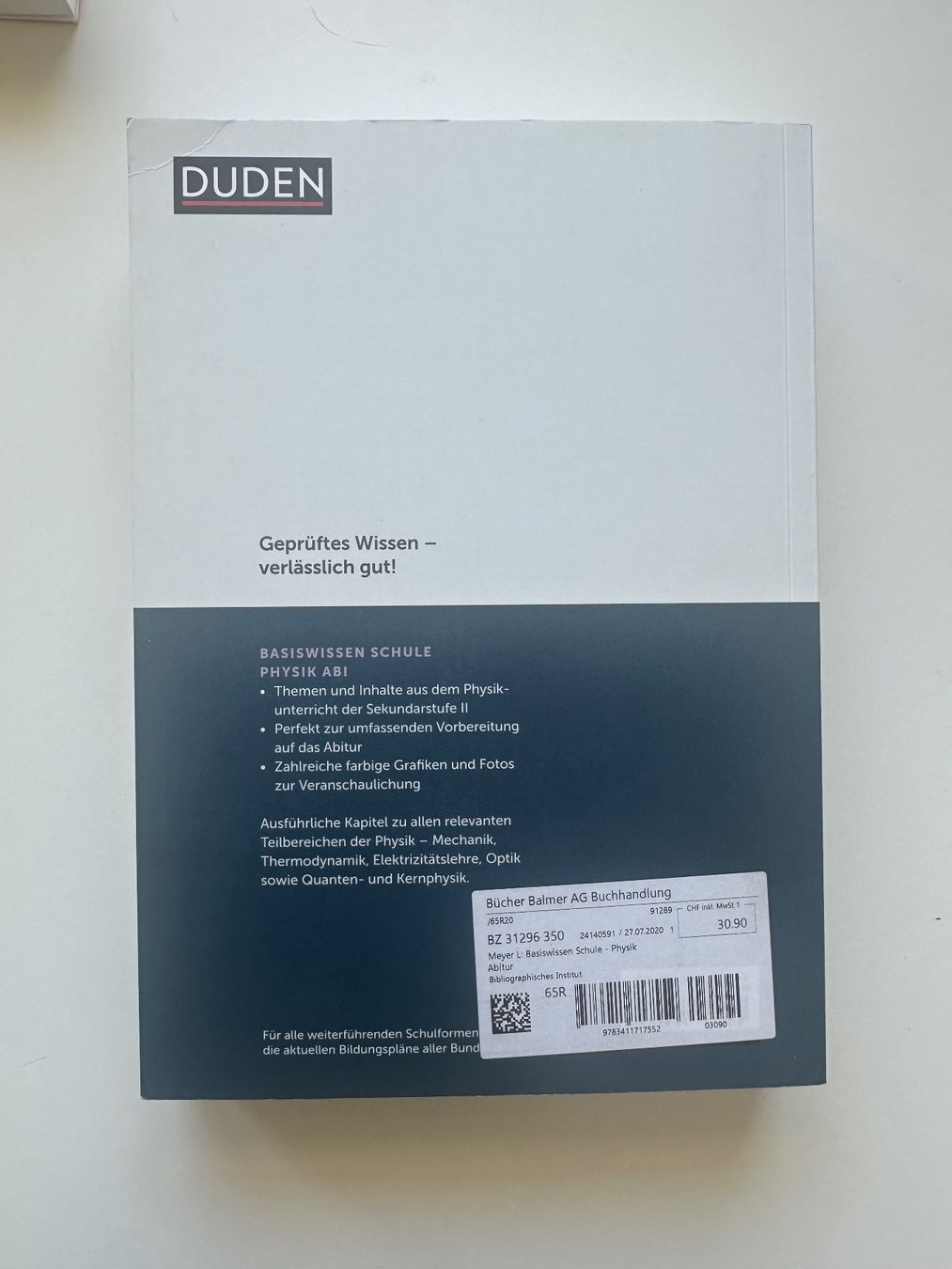 Libri: DUDEN: Physik – Nuovo (secondo la descrizione) da Dietlikon venduto da has_s9fw 1