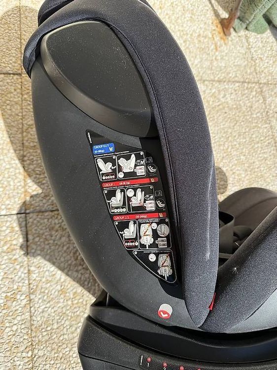 Seggiolini per auto: Bebeconfort Kindersitz EvolveFix Plus Tinted Black – Usato da Meierskappel venduto da Abc_swiss_shop 1