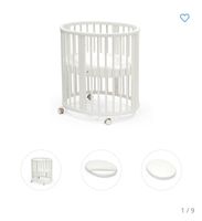Stokke Babybett weiss Neu mit Matraze