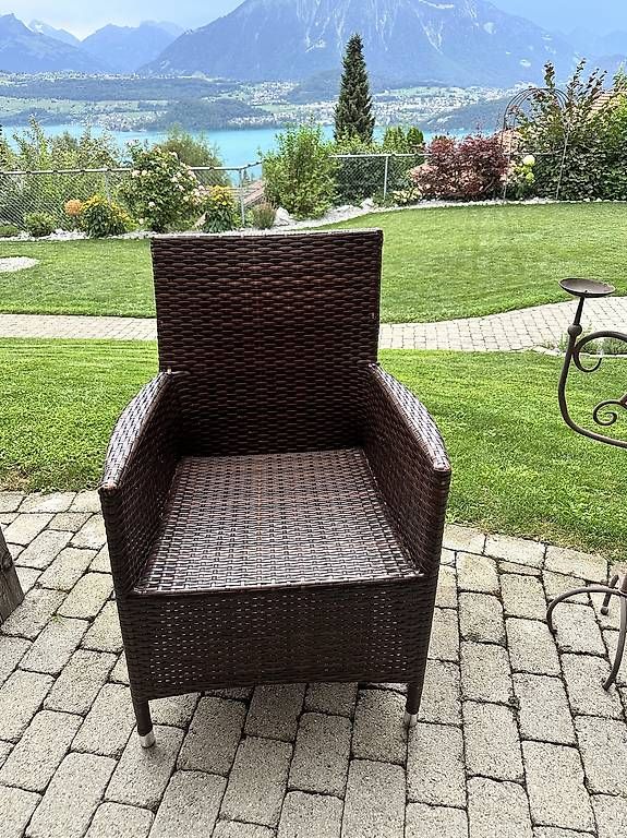 Sedie: 5 Garten Stühle aus Pollyrattan – Usato da sigriswil venduto da markust0102 1