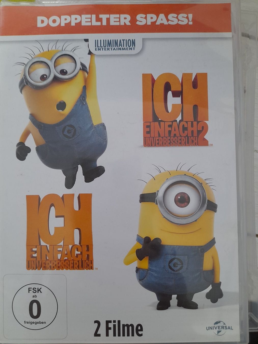 Tutti i DVDs: DVD Ich einfach unverbesserlich und 2 - 2 Filme – Usato da Eiken venduto da Lashar
