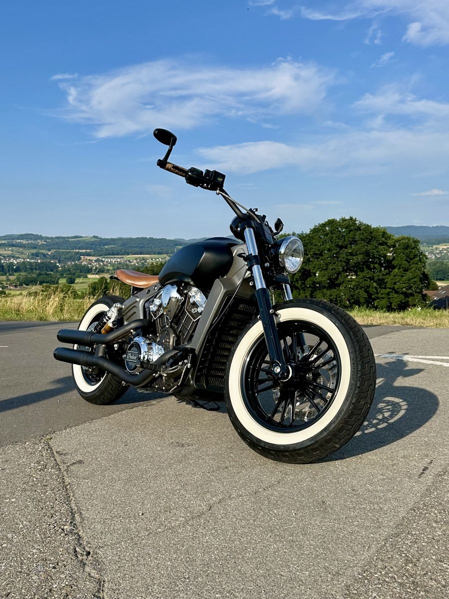 Indian Motorcycle Chopper: Indian Scout Sixty Bobber Umbau – Usato da Boswil venduto da josymizu 4