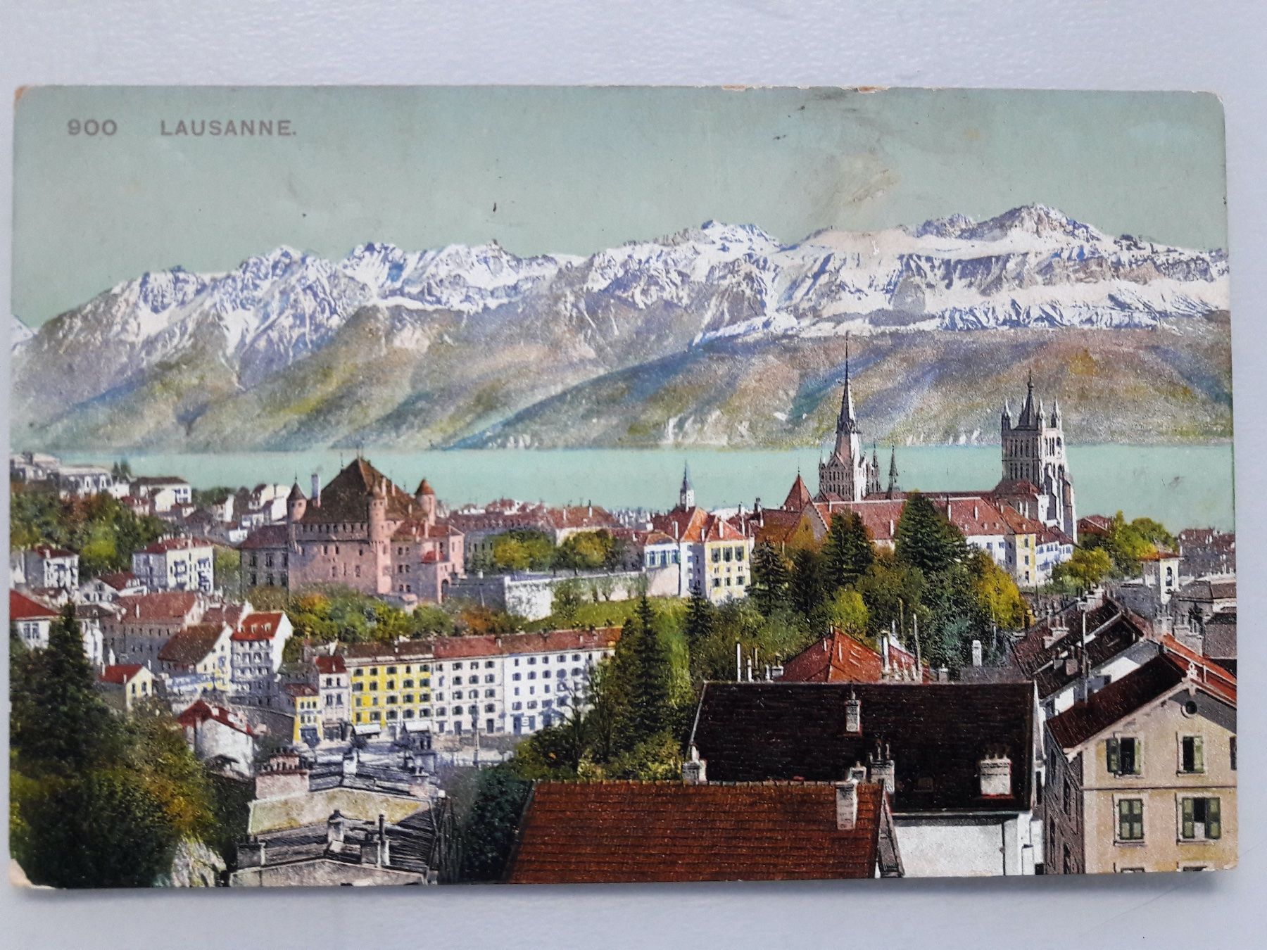 Ansichtskarten: Lausanne – Gebraucht aus Sargans von nicsam1815