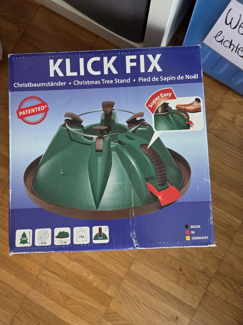 Basi per albero di Natale: Klick Fix Christbaumständer - Einfach zum Aufstellen! – Usato da Bonstetten venduto da Paris_18