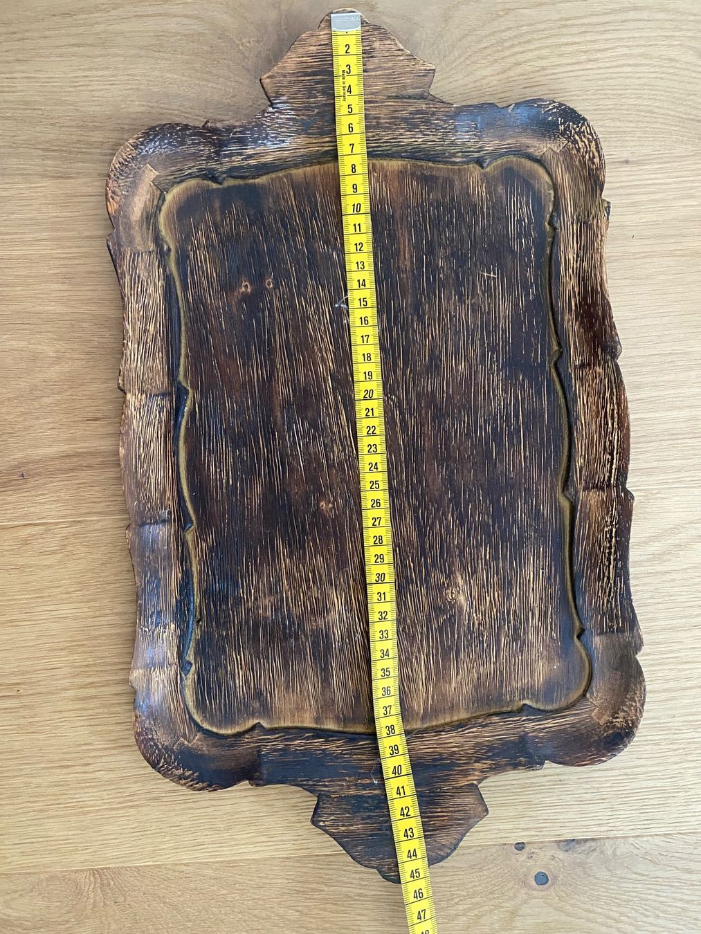 Tutte le decorazioni: Holztablar aus leichtem Holz 45x27 cm – Usato da Einsiedeln venduto da PaedeK84 3