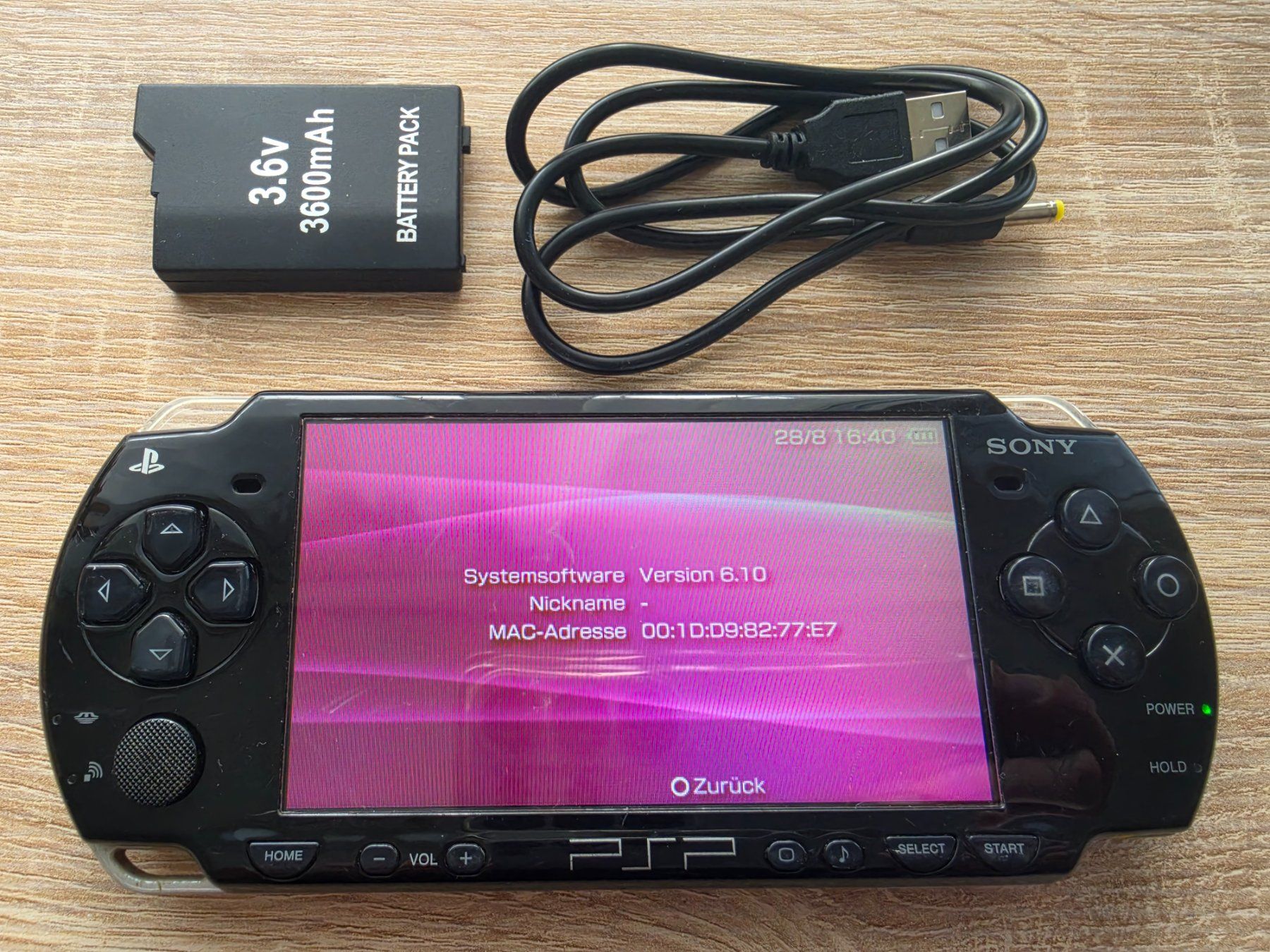 Sony Console: Sony PSP Playstation Portable 2000er Modell – Usato da Sempach venduto da Knuckles17