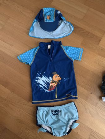 Badeanzug drei Teile Kleinkind 1-2 Jahrig