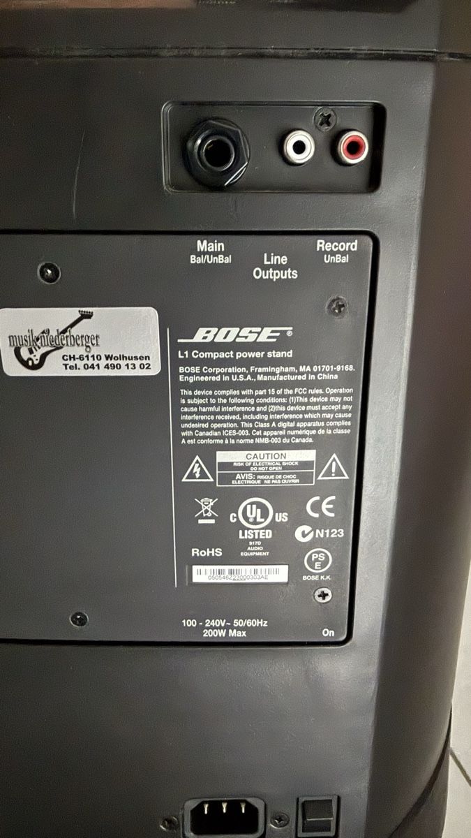 Bose Casse acustiche: Bose L1 Compact power stand – Usato da Willisau venduto da Silvio1970c 1