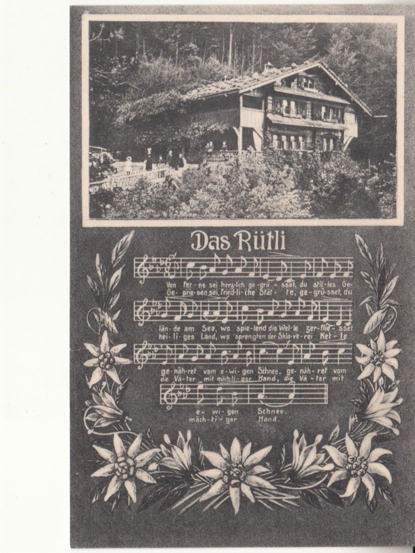 Cartoline postali: Rütli ca. 1910 – Usato da Bürglen TG venduto da StampGraf