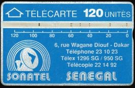 Telefonkarte Senegal 012A_01284 SEN-06a