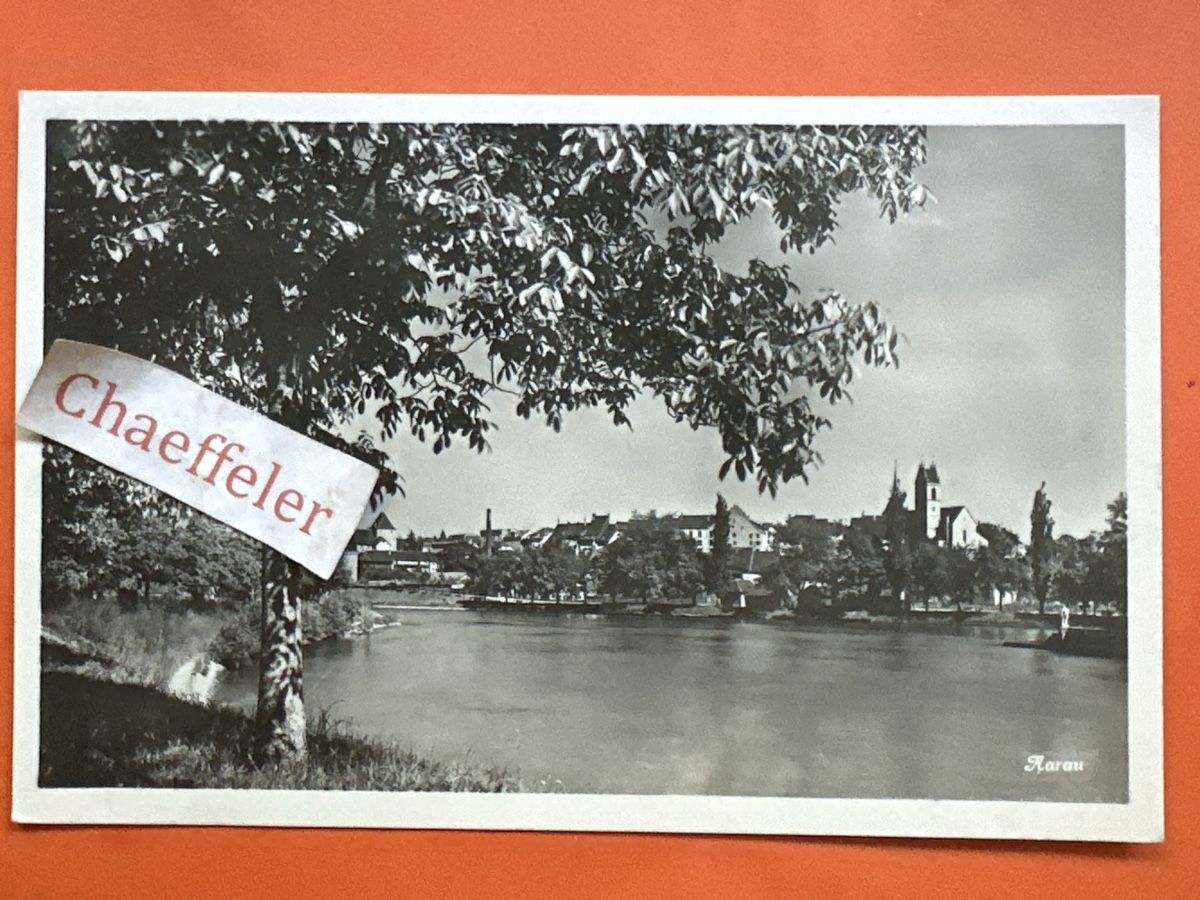 Cartes postales: 1937 Aarau – D'occasion à Zürich par Chaeffeler