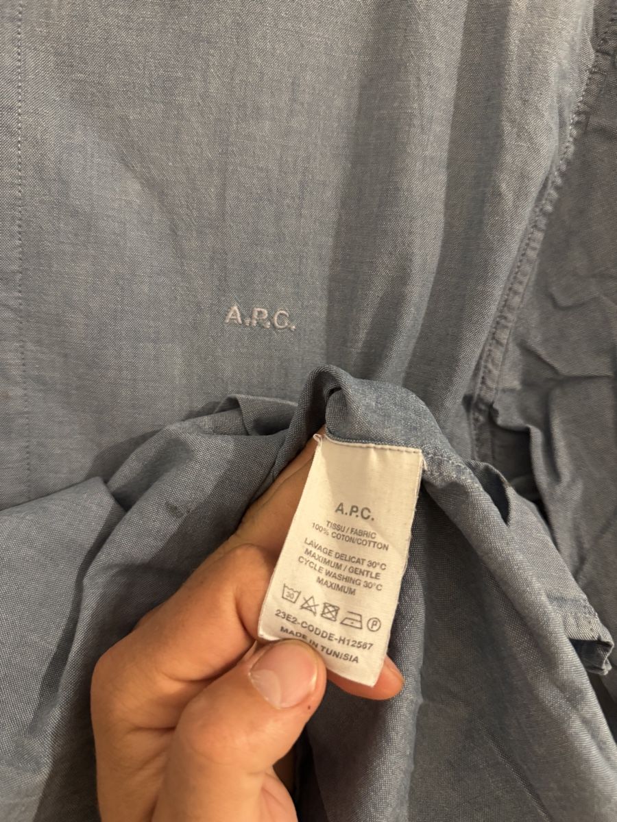 Apc Hemden: A.P.C. Hemd, Grösse M, hellblau, oryginal – Gebraucht aus Wetzikon ZH von Jan_wojt 5
