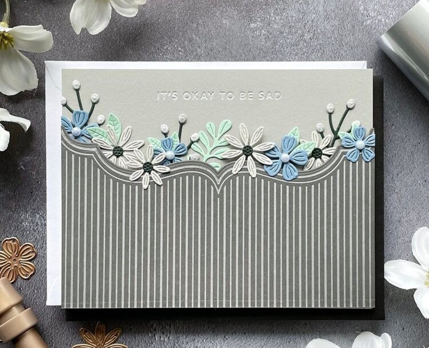 Sciablone: Spellbinders Hot Foil Plates  ** Pinstripe Bracket ** – Nuovo e nell'imballaggio originale da Rubigen venduto da rofi100 2