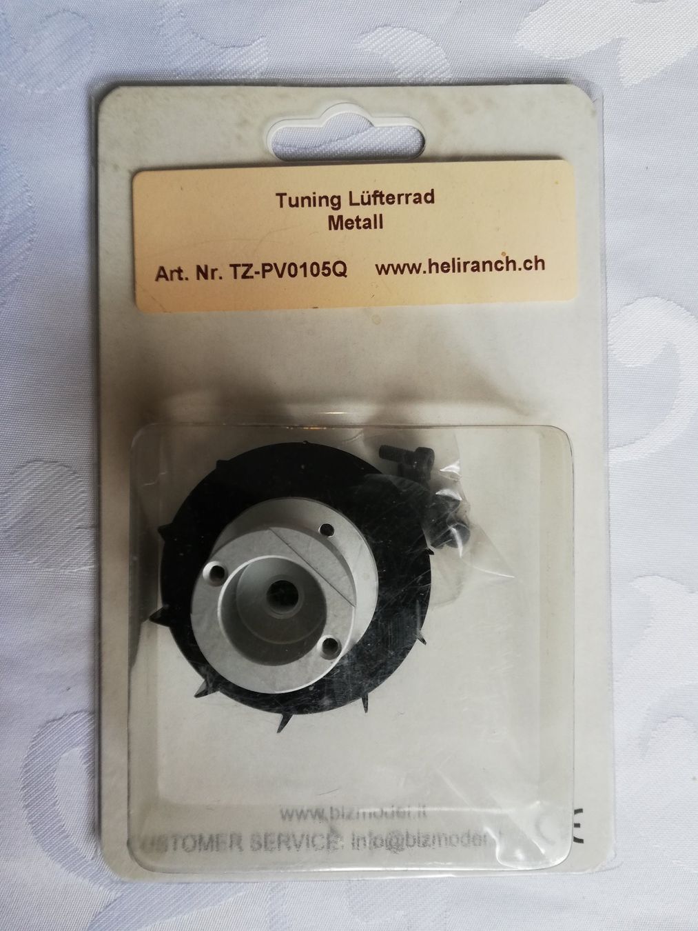 Modellismo RC: Tuning Lüfterrad Metall – Nuovo e nell'imballaggio originale da Witterswil venduto da ushornet