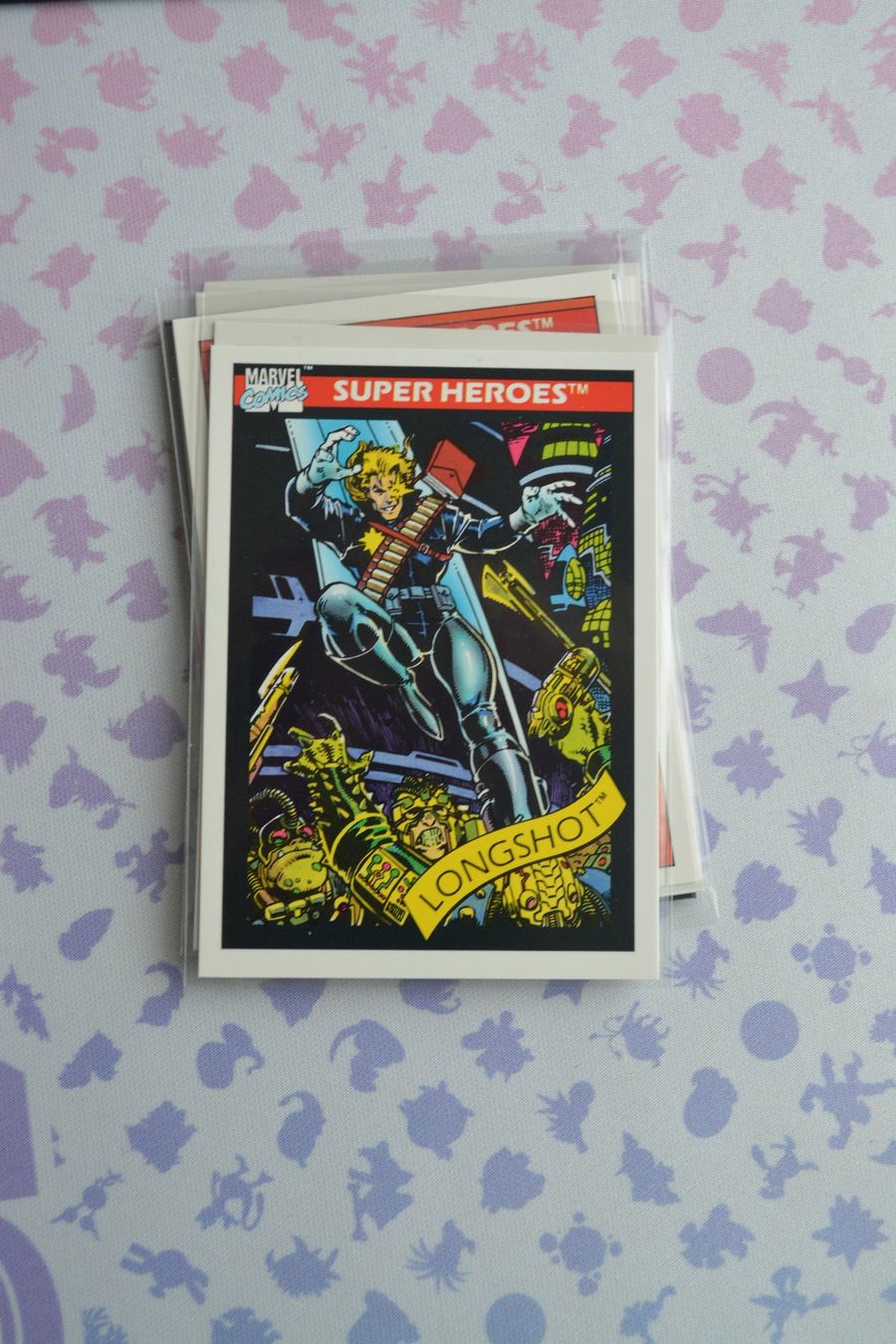 Marvel Sammelbilder & Trading cards: Marvel Universe 1990 - Longshot – Gebraucht aus Altstätten SG von GGsGameshop
