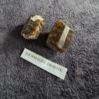 LOT 🪨 Tourmaline dravite – cristaux bruts