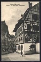 Stein am Rhein, Rathaus mit den alten Ba