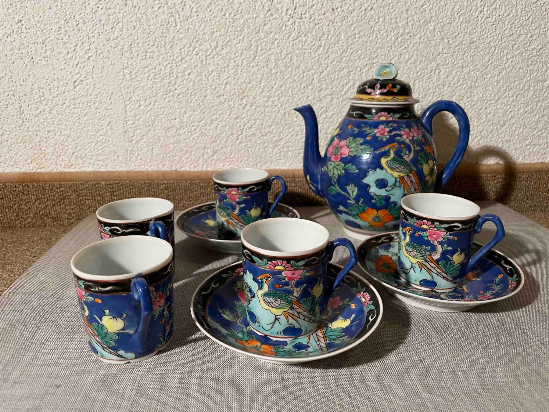 Set di piatti: Alt-Antik Ceylon Tee Service-Set, Japan – Usato da Aarau venduto da pokern
