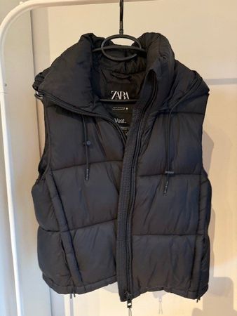 Doudoune sans manche noir ZARA - taille M