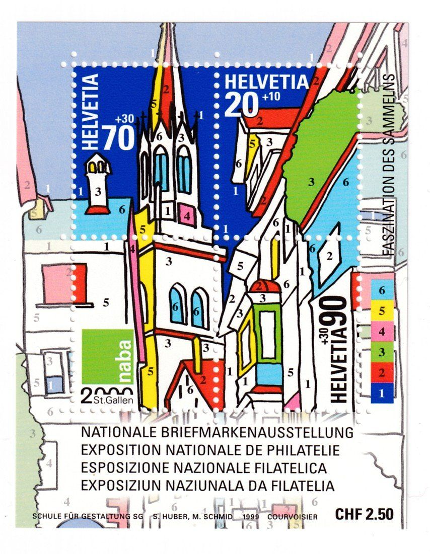 Alle Briefmarken: Sonderblock 1999  ** – Neu (gemäss Beschreibung) aus Neuchâtel von karlpierrino