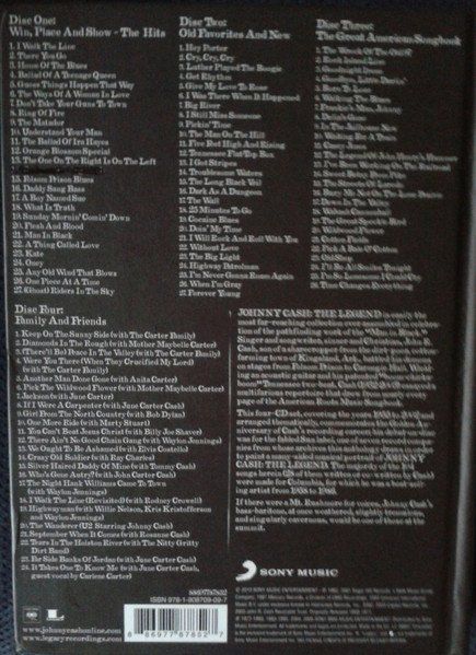 CD: Cash Johnny: The Legend 5 CD Box – Nuovo e nell'imballaggio originale da Steinhausen venduto da Vilivinili 2