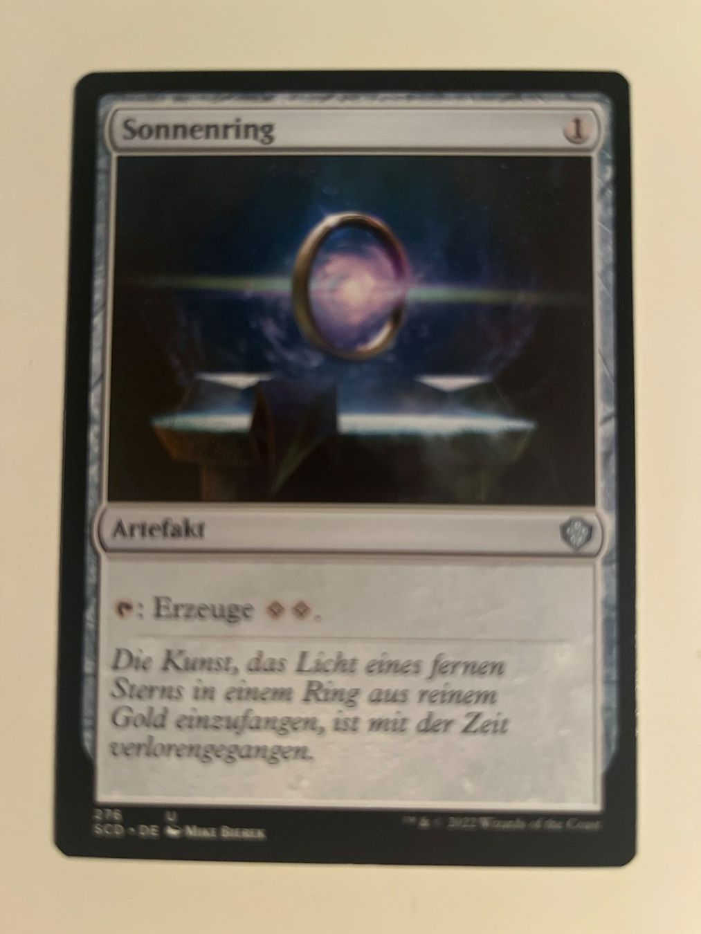 Magic The Gathering Sammelbilder & Trading cards: 1 x Sonnenring - Magic: The Gathering - MtG – Gebraucht aus Kriens von Shadi1980