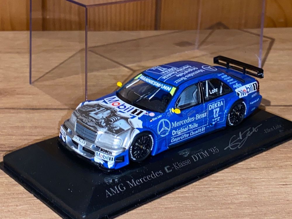 AEMA 101112-74 1:43 Mercedes C-Klasse #17 E. Lohr DTM 1995 (Neu (gemäss ...