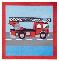Kinderteppich Softvelours-FEUERWEHR