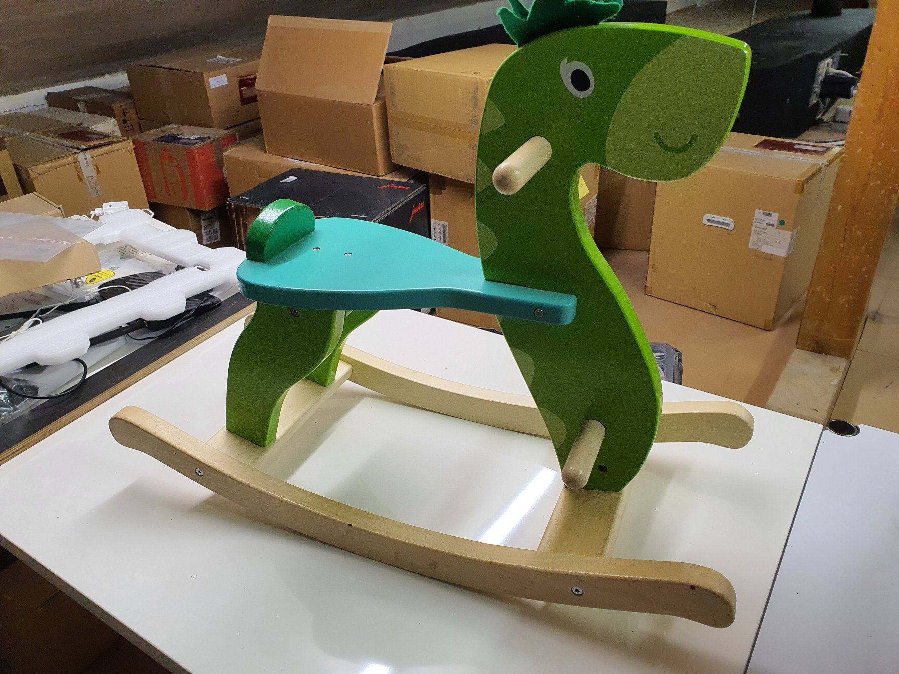 Giocattoli: Schaukelpferd aus Holz – Usato da Jona venduto da Melodycool