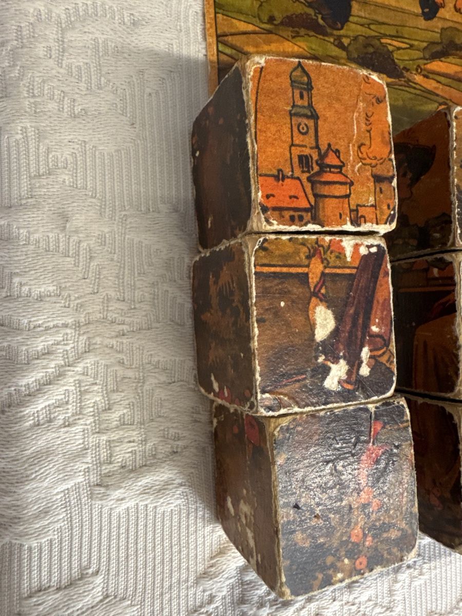 Puzzles: Antike Holzbauklötze / Puzzle, Nostalgie – Gebraucht aus Gams von ver_n7n9 4
