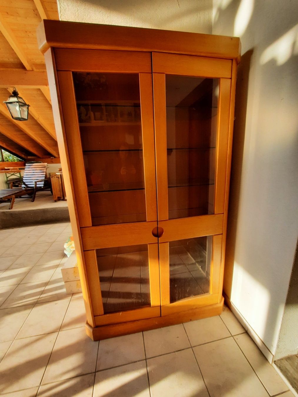 Vetrine: Vitrinen Schrank mit 5 Glasregalen – Usato da Weinfelden venduto da JoeBaer 1