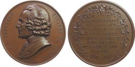 Suisse médaille bronze 1891 Jean-Jeacques Rousseau