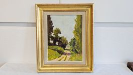 Peinture à l'huile de Louis SCHWAIGER (1905-1979)