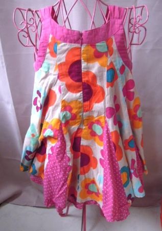 BLICKFANG Gr. 92 / 98 DU PAREIL... Kleid Achsel 33cm L54cm