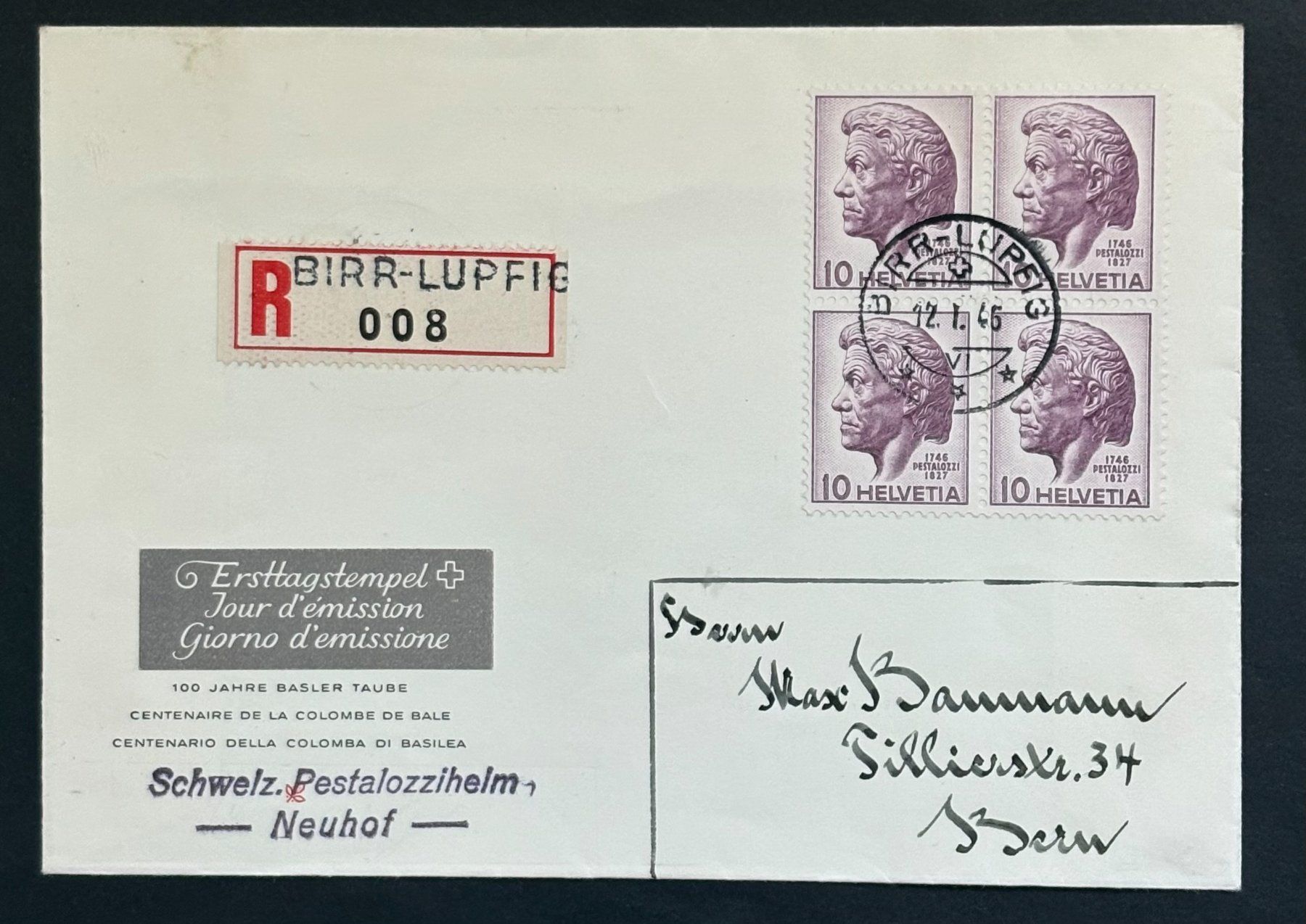 Tutti i francobolli: BIRR-LUPFIG 1945 – Usato da Ostermundigen venduto da crazy-horse-1840
