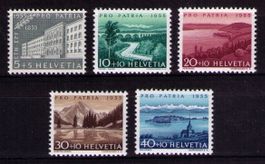 1955_B71-75_PRO PATRIA 55_ETH Zürich / Seen +Wasserläufe_**!