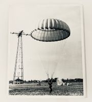 Interessante Foto Fallschirmspringer in Georgia USA um 1940