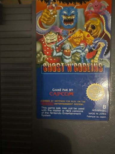 Spiele: NES Ghost'n Goblins Capcom Spiel guter Zustand – Gebraucht aus Bellach von OnlyCards