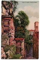 Gandria, Motiv, koloriert, datiert 1914
