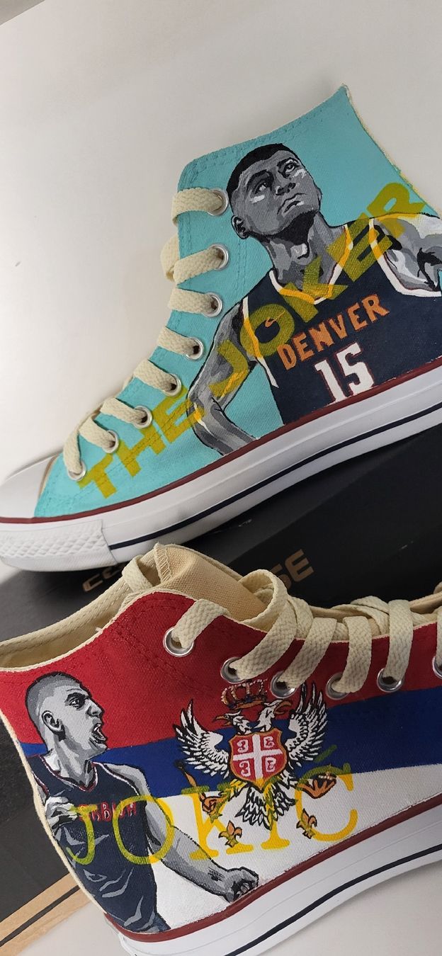 Converse Herrenschuhe: jokic converse custom – Neu und originalverpackt aus Camignolo von Hakunamat5 3