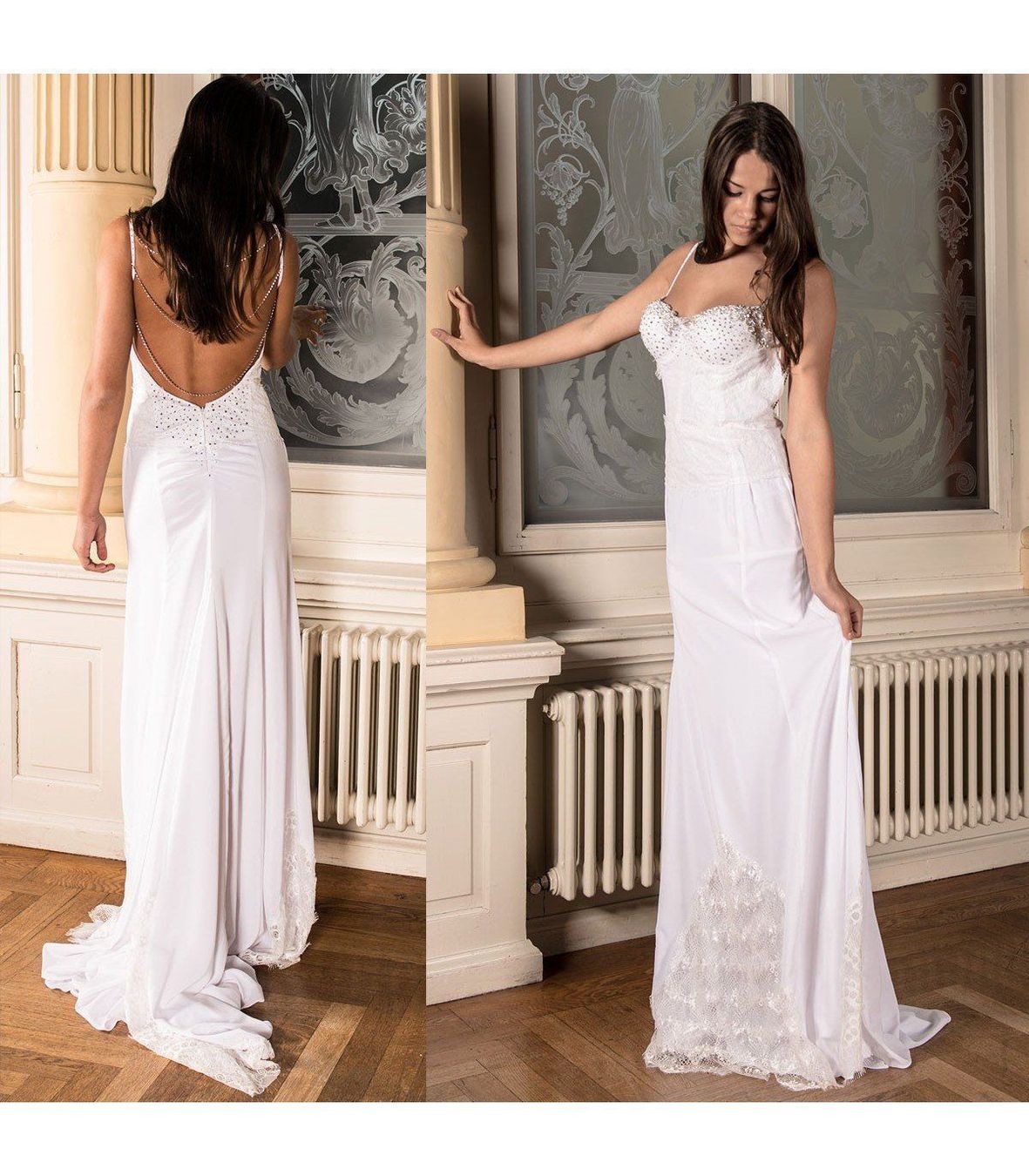 Vestiti: Brautkleid mit Swarovski Kristallen – Nuovo e nell'imballaggio originale da Brütten venduto da Diana098 2