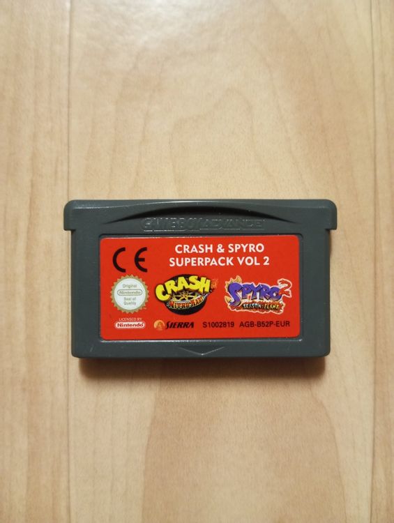 Crash & Spyro Superpack vol.2 GBA (Gebraucht) in Cottens FR für CHF 16