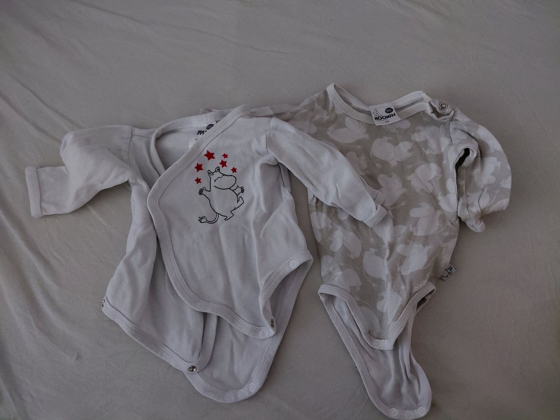 Sous-vêtements: Strampler / Body Langarm 2er Set Grösse 62 Moomin – D'occasion à Teufen AR par JanineSG