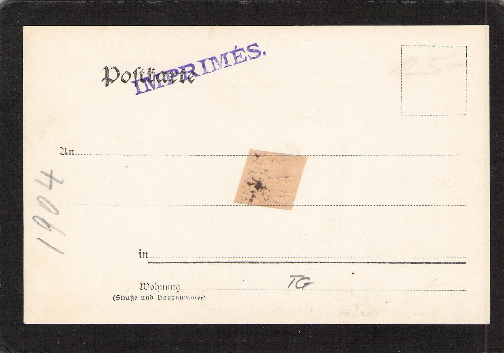 Cartoline postali: Spez. Neujahrskarte 1904 , TG ? – Usato da Reichenburg venduto da Pipo-67 1